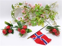 ** Floral Wreaths and Artificial Flowers