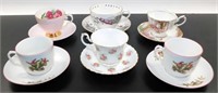 ** Vintage Cups and Saucers including Royal