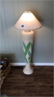 Ceramic Floor Lamp 56" T