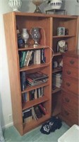 Oak Book Case 48" x 13" x 72" MUST HAVE HELP TO