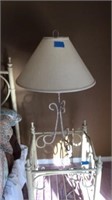 Victorian Metal  Table Lamp