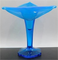 * Vintage Blue Stylized Vase