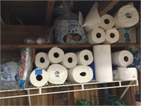 Paper Towels, Paper Plates Plastic Ware