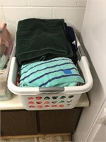 Basket and Towels