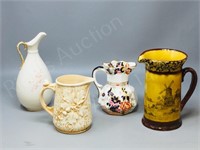 4 vintage jugs/ creamer- Doulton, Mason's