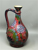 vintage ceramic jug- Zsolnay  11.5" tall
