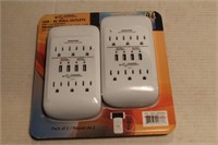 New USB/AC wall outlets with surge protection, 2