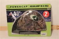 New Powercap headlamp in a hat