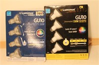New Luminus LED GU10 4 pack ceiling lights