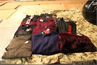 Assortment of 14 Women's Med shirts, and one Med