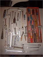 wrenches and screwdrivers