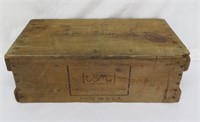 United Ship Mach Corp Milwaukee Wis- Wood Box