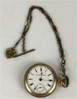 Hamilton Watch Co. Gold Filled Pocket Watch