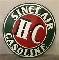 Sinclair Gasoline 6 ft. Double-Sided Metal Sign