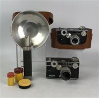 Argus 35 mm Cameras, Flash & Kodak Film