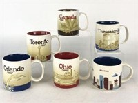 Starbucks Collectors Series & You Are Here Cups