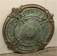 Painted Metal Decorative Wall Hanging