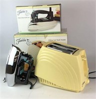 Fiesta Toaster & Electric Iron