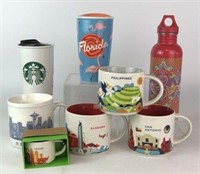 Starbucks Cups & Ornament & Vera Bradley Water
