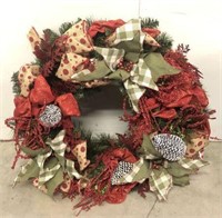 Christmas Wreath in Storage Container
