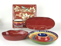 Serving Pieces including Southern Living &