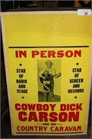COWBOY DICK CARSON AND THE COUNTRY CARAVAN