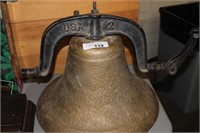 USA LARGE CAST IRON BELL