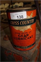 CROSS COUNTRY GEAR LUBRICANT CAN- JAPAN