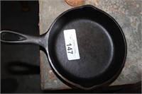 #3 MADE IN USA CAST IRON EGG SKILLET