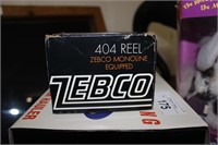 ZEBCO 404 REEL IN BOX