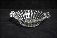 Two Handled Clear Glass Heisey Bowl