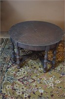 Small Round Eight Legged Antique Table