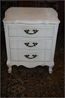 Antique French Provincial Bedside Table