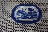 Ironstone Flow Blue Small Plate