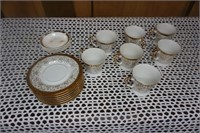 Chocolate Cups and Saucers