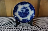 Antique Flow Blue Bowl  by Amoy Davenport England