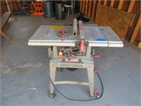 Craftsman 10 “ Table Saw w/ Stand 3 HP 120v Heavy