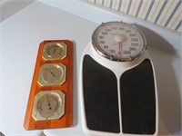 Healthometer Bathroom Scale & Themometer/