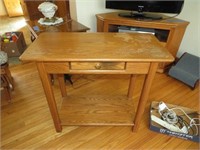 Hall Table w/ Drawer 33” W 16” D x 28 1/2” T