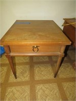 End Table w/ 1 Drawer 21 1/2” W x 27” D x 20” T