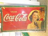 COCA-COLA SIGN - 56'' X 32''