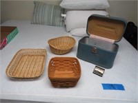 Longaberger Basket, Cufflinks w/ Small Case,