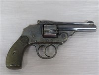 Pistol-Iver Johnson Hammerless - 5 shot cylinder