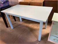 Painted country style dining table