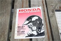 Honda four trax service manual