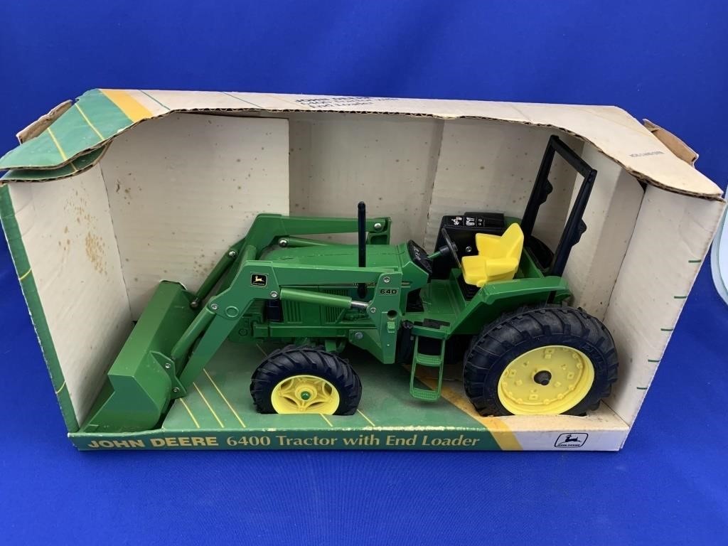 Collector Toy Tractor, Vintage Snowmobiles, Machinery