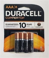 DURACELL COPPERTOP AAA 8 PACK