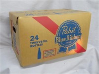 Pabst Blue Ribbon case - cardboard