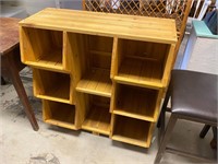 Cubby shelf unit