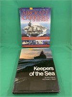 Lot - 2 Aircraft Carrier Books